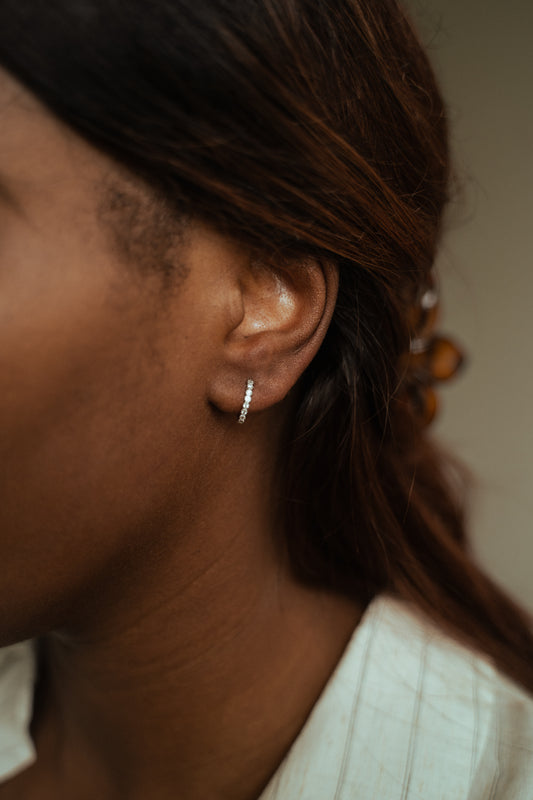 Boucles d’oreilles Zana Argent