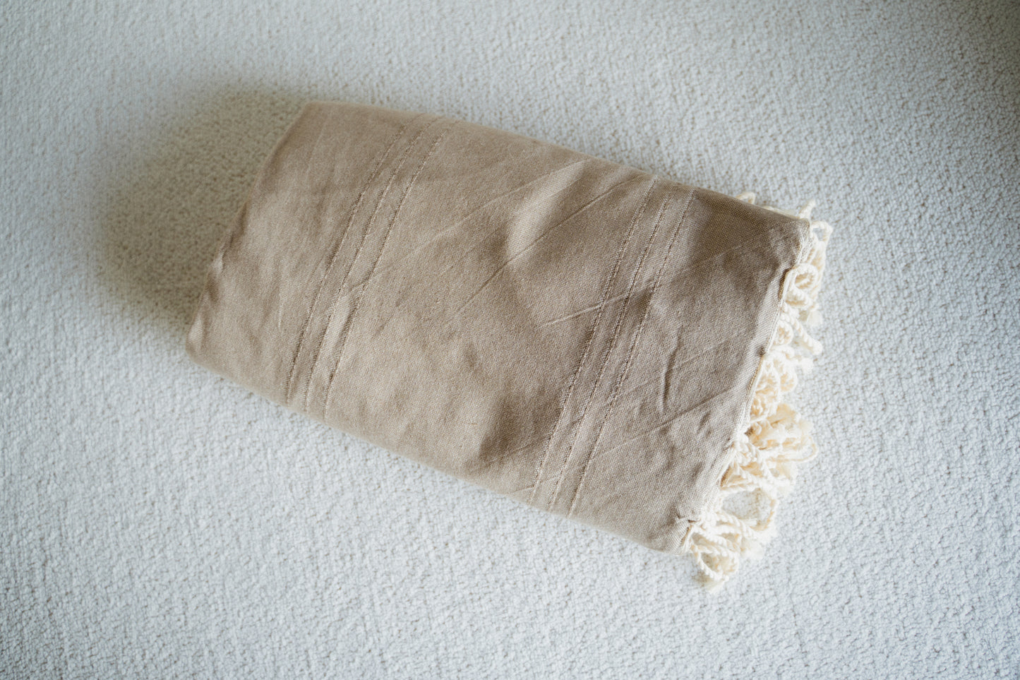 Maxi Fouta Beige - multi-usages