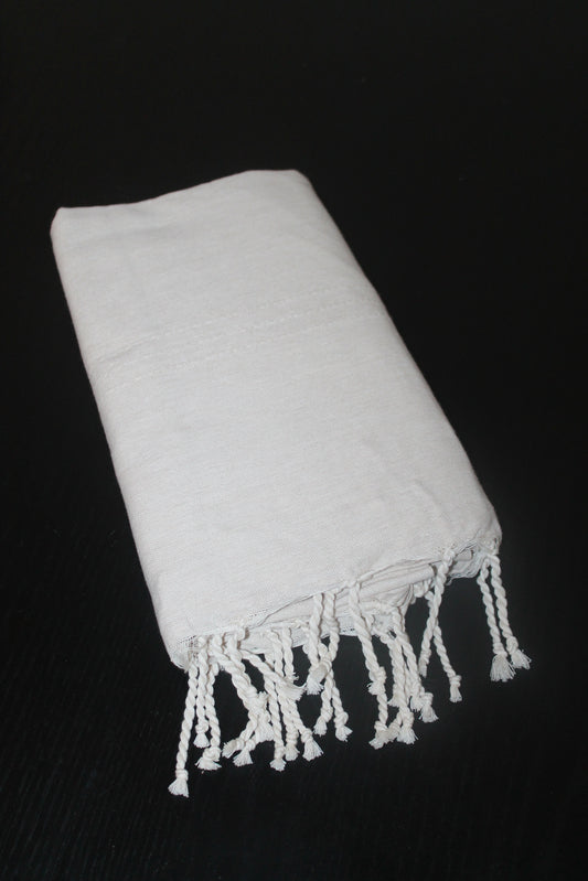 Grande fouta écru - Multi-usages
