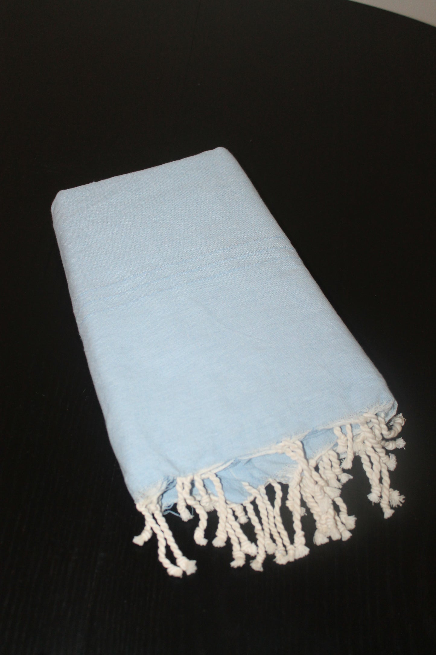 Grande fouta bleu bébé - Multi-usages