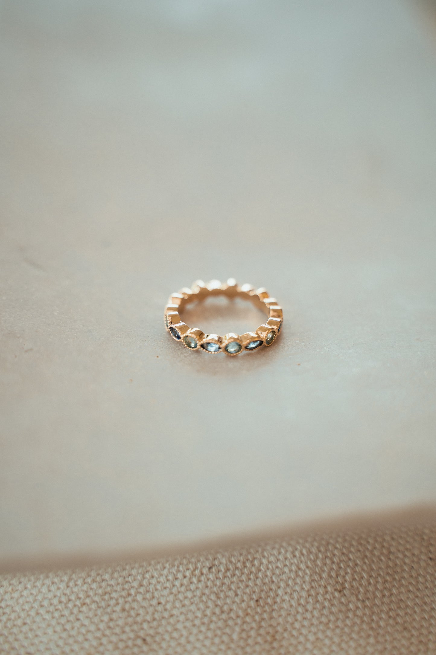 Bague Menfi Bleue