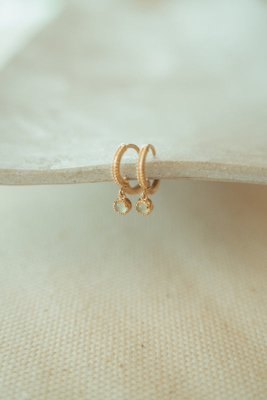 Boucles d’oreilles Essaouira Amazonite