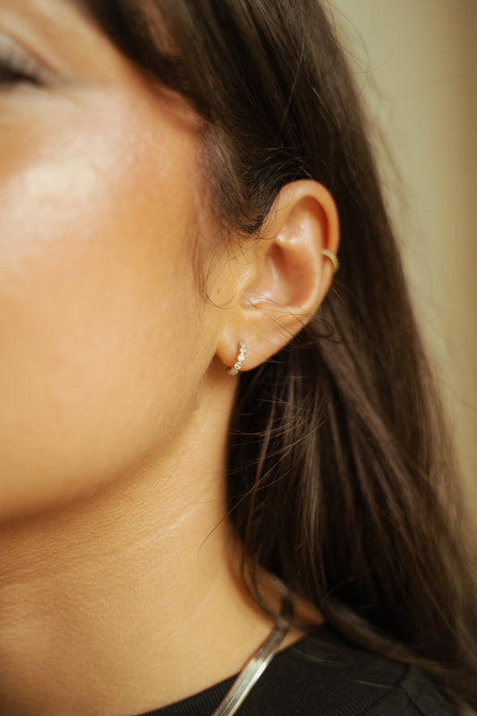 Boucles d’oreilles Beja Argent