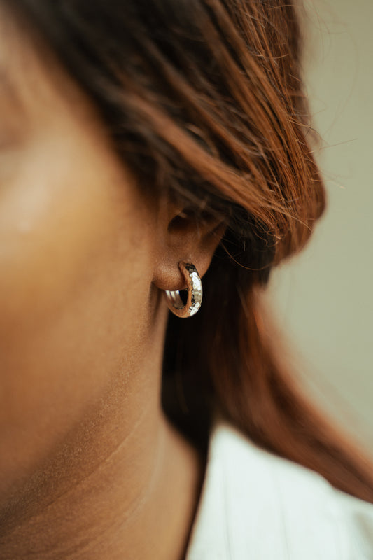 Boucles d’oreilles Oran Argent