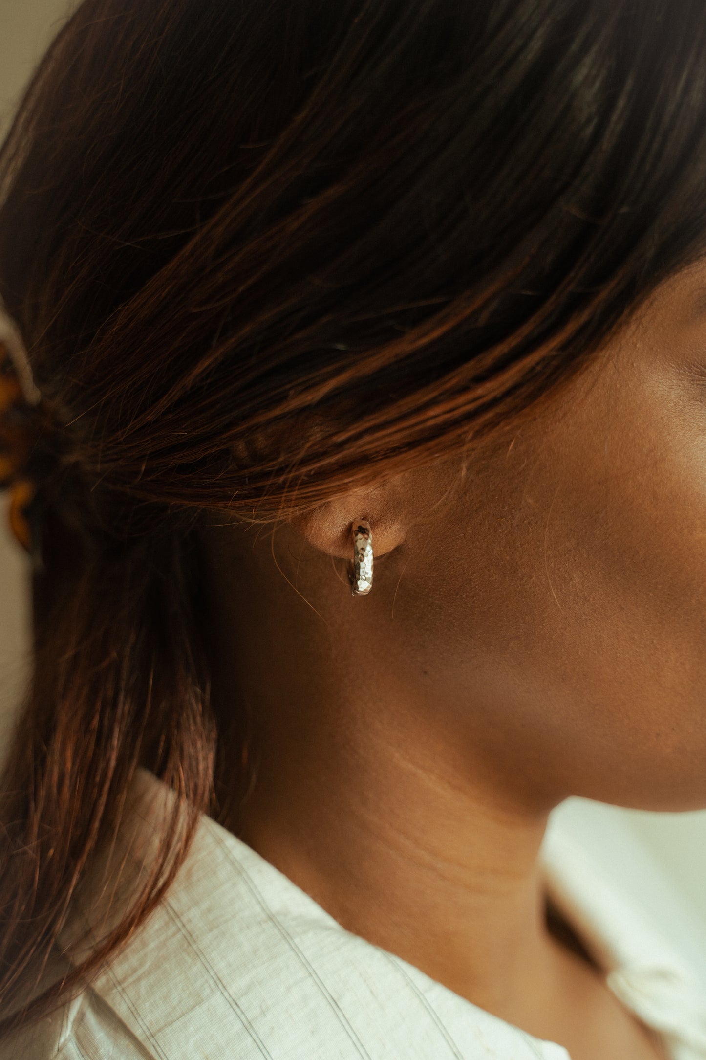 Boucles d’oreilles Oran Argent
