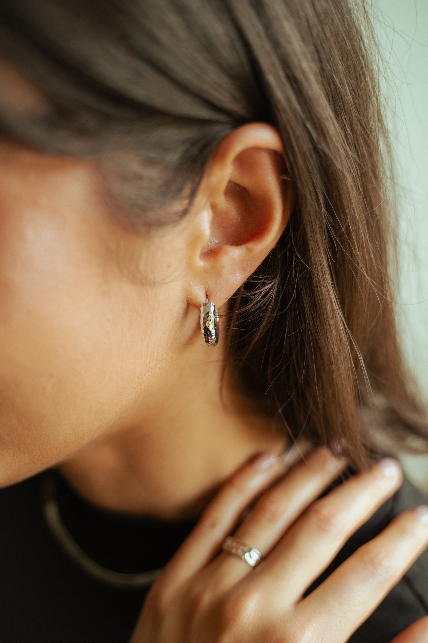 Boucles d’oreilles Oran Argent