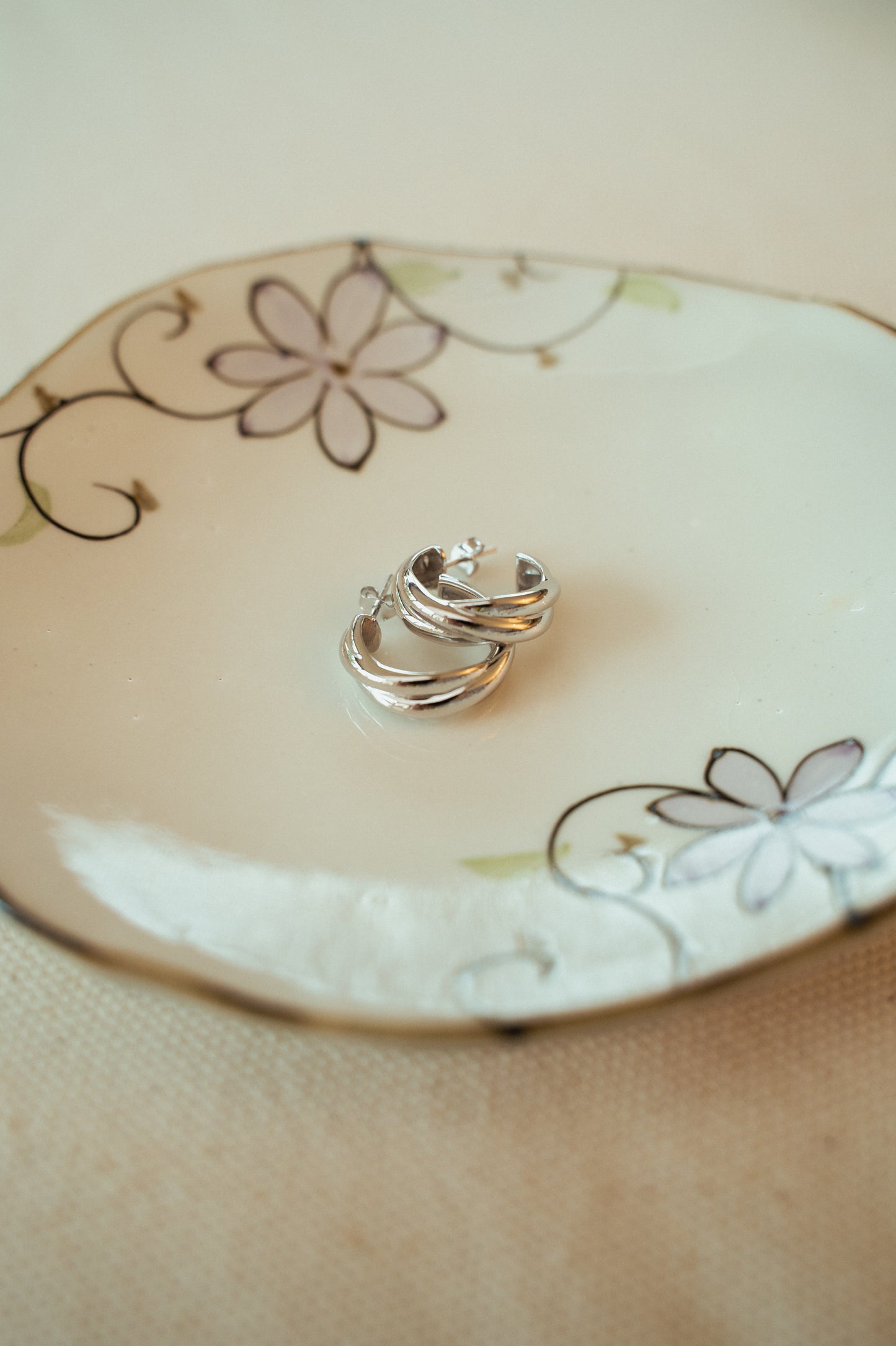 Boucles d’oreilles Valencia Argent